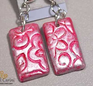 Sweet and Pink Earrings - Polymer Clay